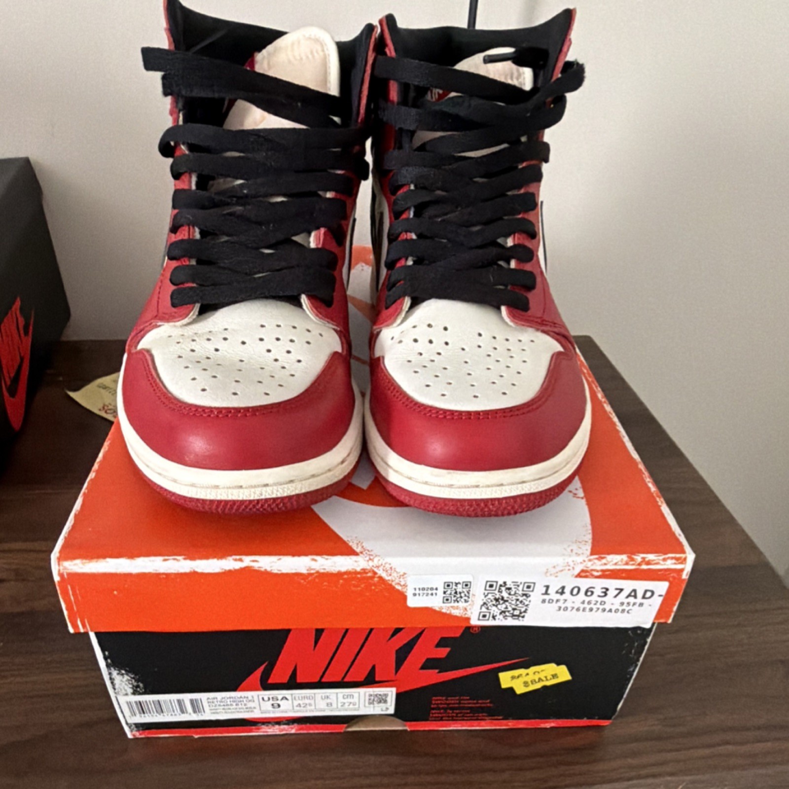 nike air jordan 1 retro high og chicago lost & found 2022 dz5485 612 red nike air jordan 1 retro high og chicago lost & found 2022 dz5485 612 red