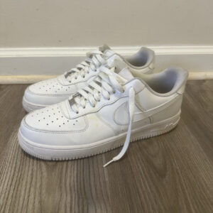 Nike Air Force 1 '07 Low Mens Size 11 White Athletic Basketball Shoes Sneakers