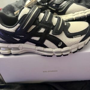 asics hal studios gel kayano 20 bone white/black men's sneakers 1203a499 250