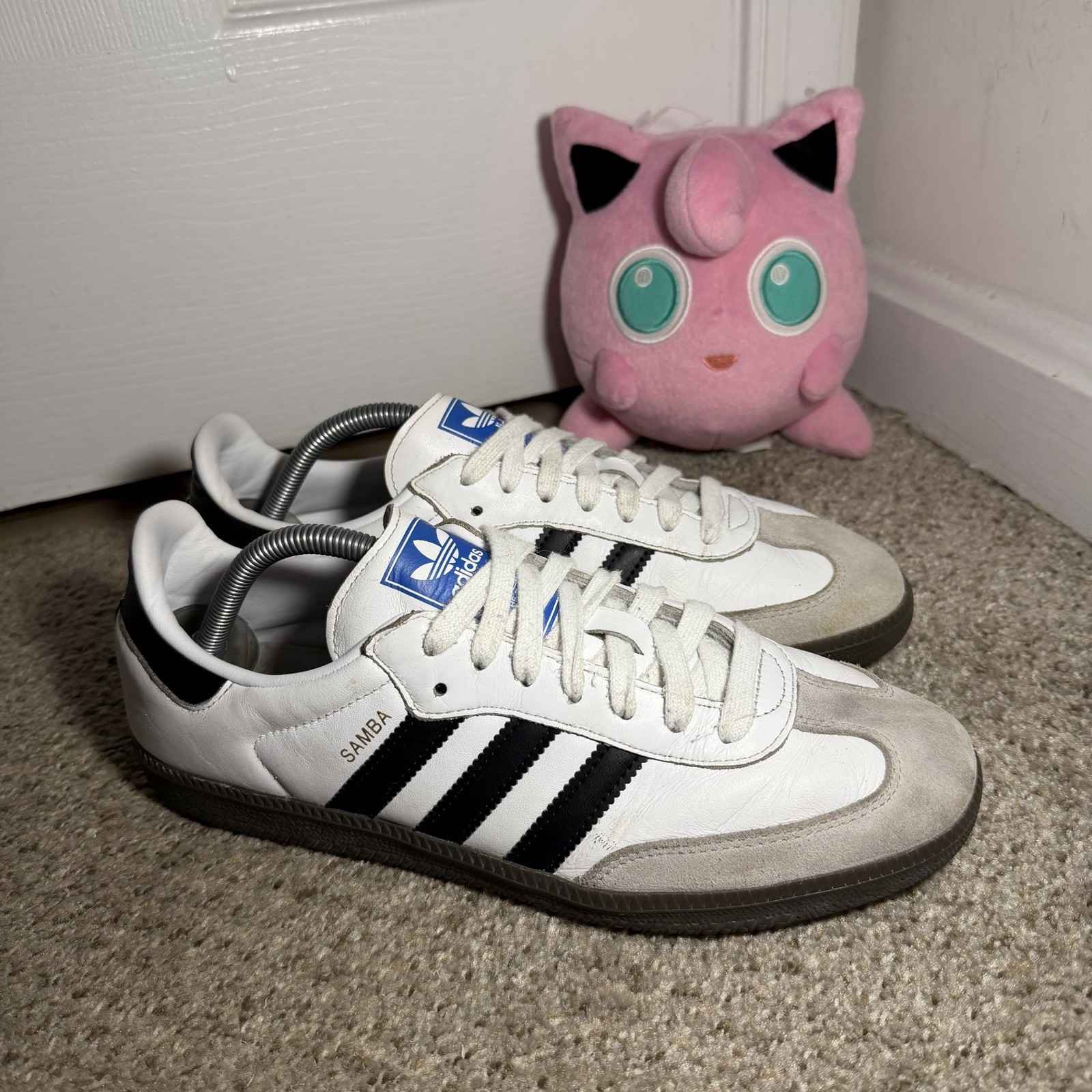 adidas samba og white black gum b75806 men’s size 9 adidas samba og white black gum b75806 men’s size 9