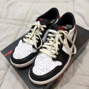 air jordan 1 low black toe