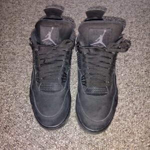 jordan 4 retro black cat 2020 men's mid top sneakers cu1110 010