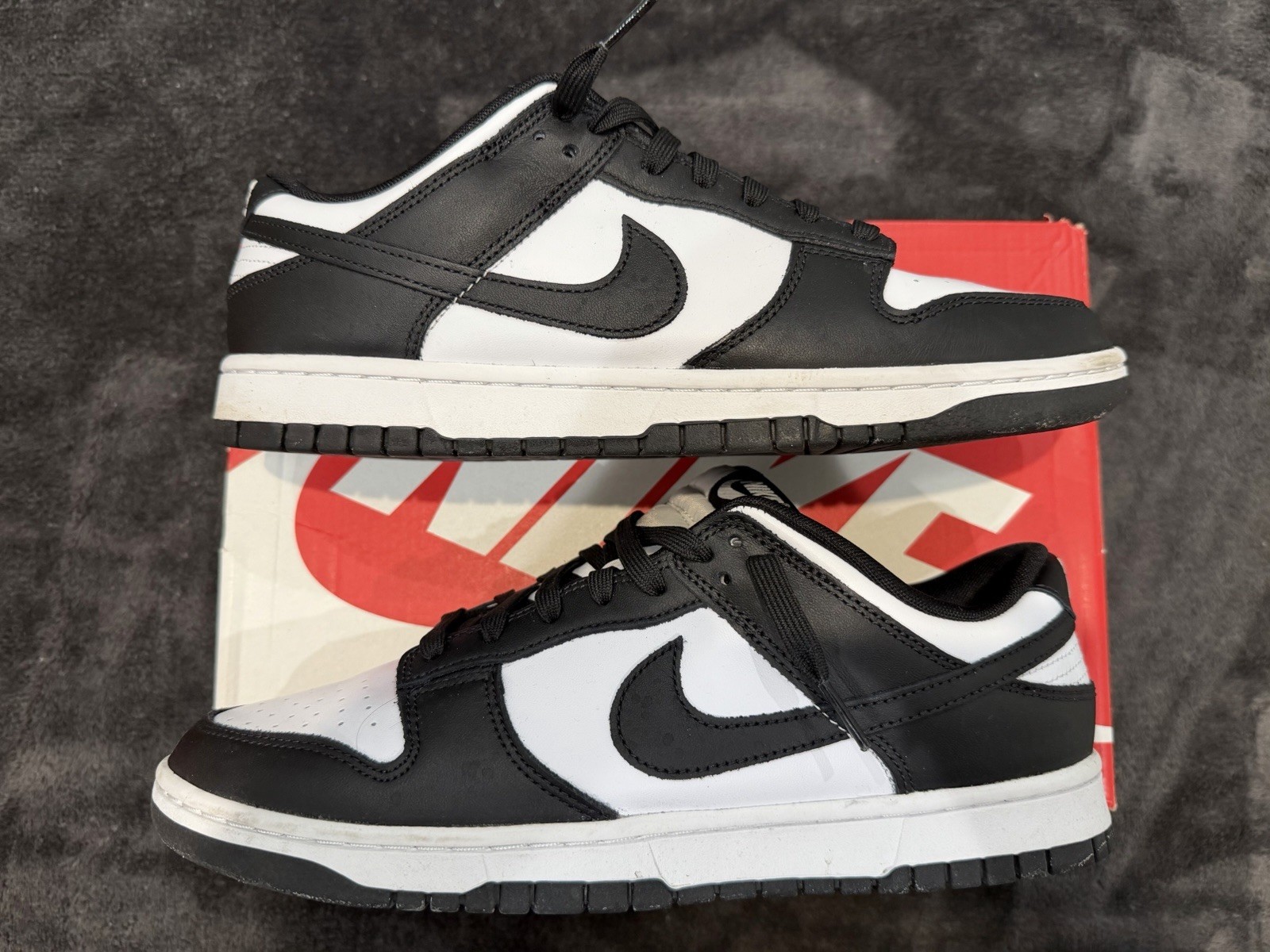 nike dunk low 'black white' size 11 nike dunk low 'black white' size 11
