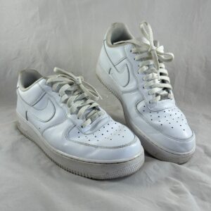 nike air force 1 '07 low mens size 13 white athletic lifestyle shoes sneakers