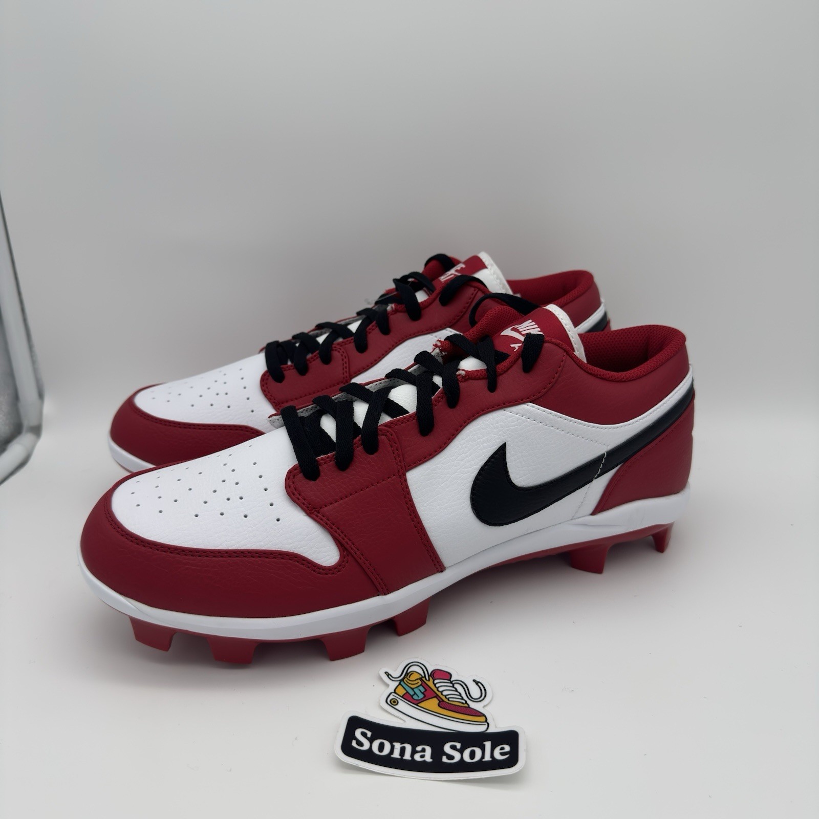 nike air jordan 1 retro mcs low chicago baseball cleats cj8524 611 men's size 14 nike air jordan 1 retro mcs low chicago baseball cleats cj8524 611 men's size 14