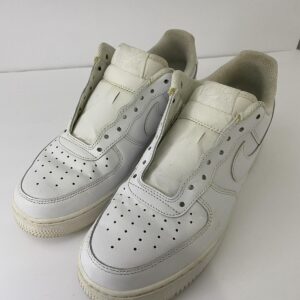 nike air force 1 low shoes mens size 9.5 white leather cw2288 111 sneakers