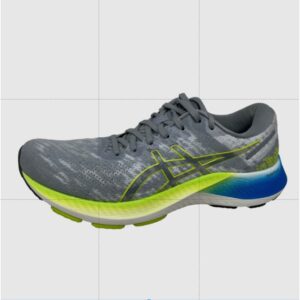 asics gel kayano lite sneakers mens 9 1/2 gray yellow 763:s13761