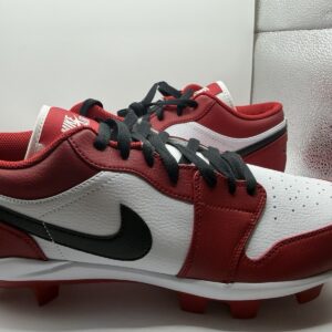 nike air jordan 1 low mcs chicago baseball cleats cj8524 611 men’s size 13 new