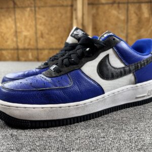 nike air force 1 low shoes mens 9.5 blue white nike by you sneakers dv3892 900
