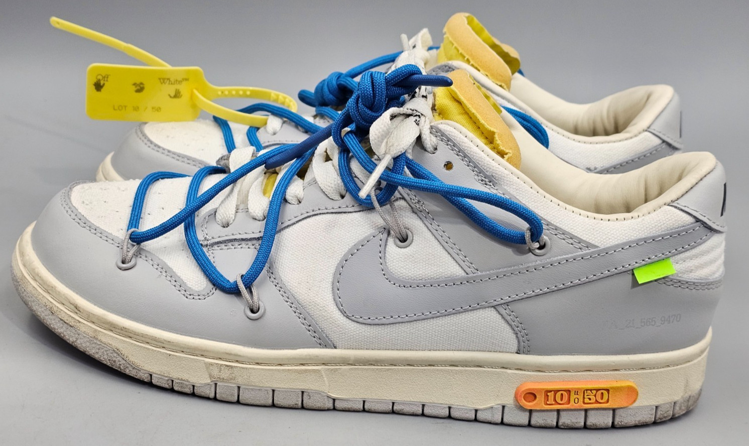 nike dunk low off white lot 10 of 50 dm1602 112 men's size 10 nike dunk low off white lot 10 of 50 dm1602 112 men's size 10