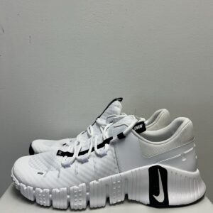 size 17 men’s nike free metcon 5 white black training shoes fn6616 100 brand new