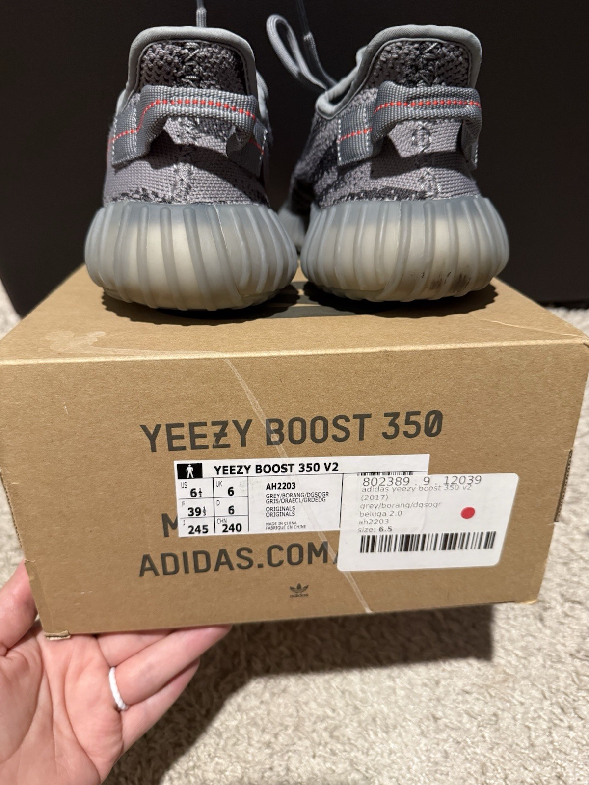 adidas yeezy boost 350 v2 beluga 2.0 2017 gray primeknit ah2203 adidas yeezy boost 350 v2 beluga 2.0 2017 gray primeknit ah2203