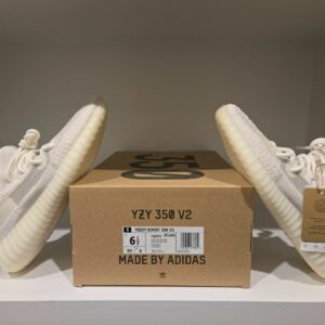 adidas yeezy boost 350 v2 all bone white men sz 6.5 hq6316 new