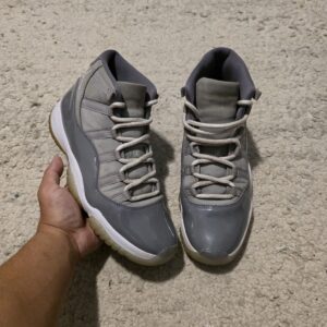 size 12 jordan 11 retro high cool grey