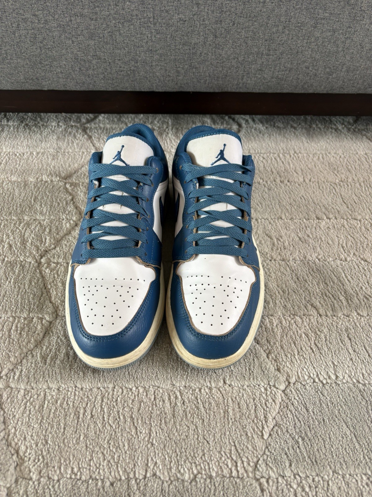 air jordan 1 low se “industrial blue” basketball sneakers fn5214 141 size 9.5m air jordan 1 low se “industrial blue” basketball sneakers fn5214 141 size 9.5m