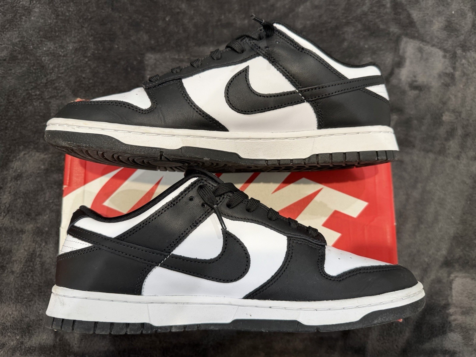 nike dunk low 'black white' size 11 nike dunk low 'black white' size 11