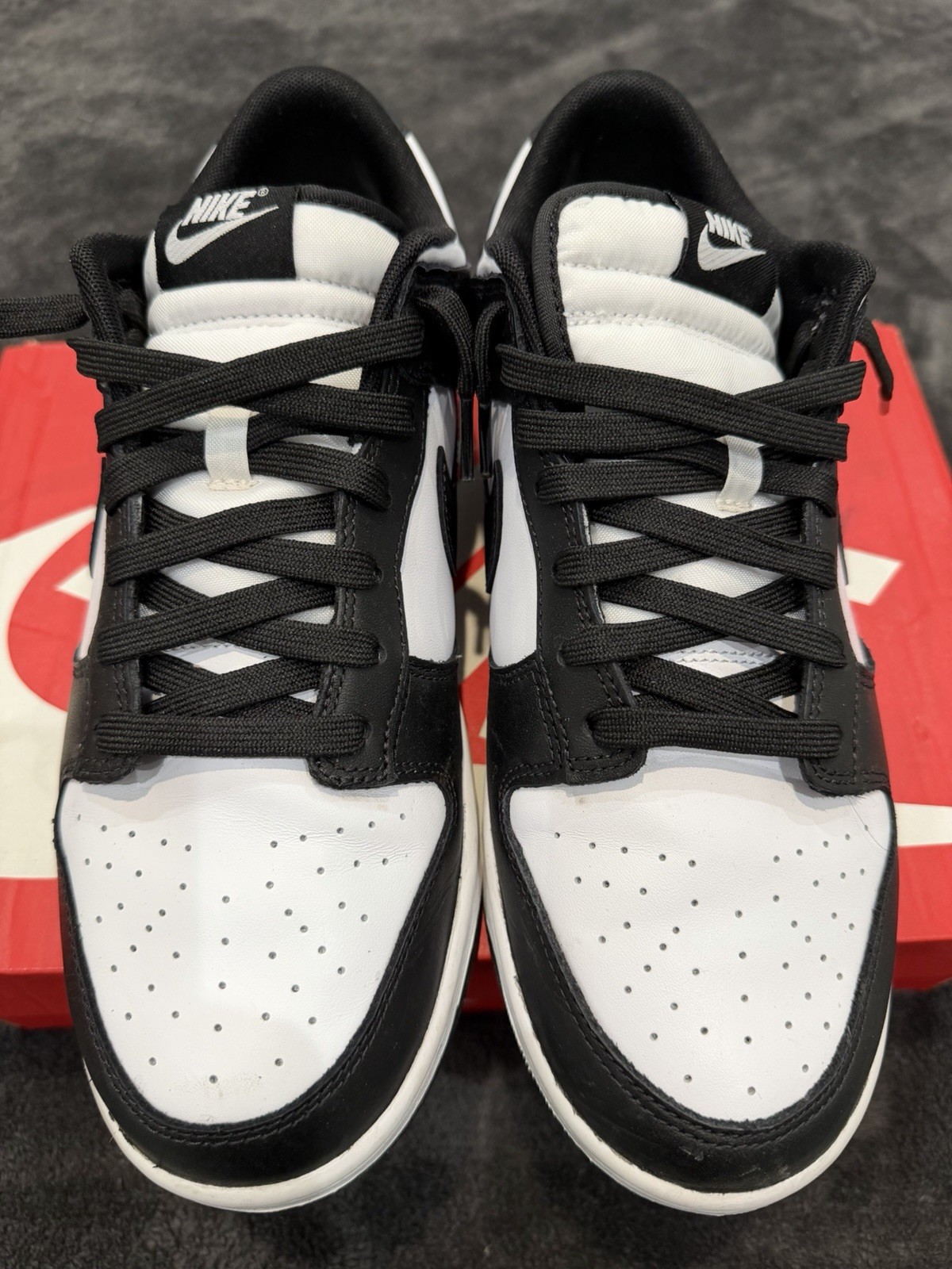 nike dunk low 'black white' size 11 nike dunk low 'black white' size 11