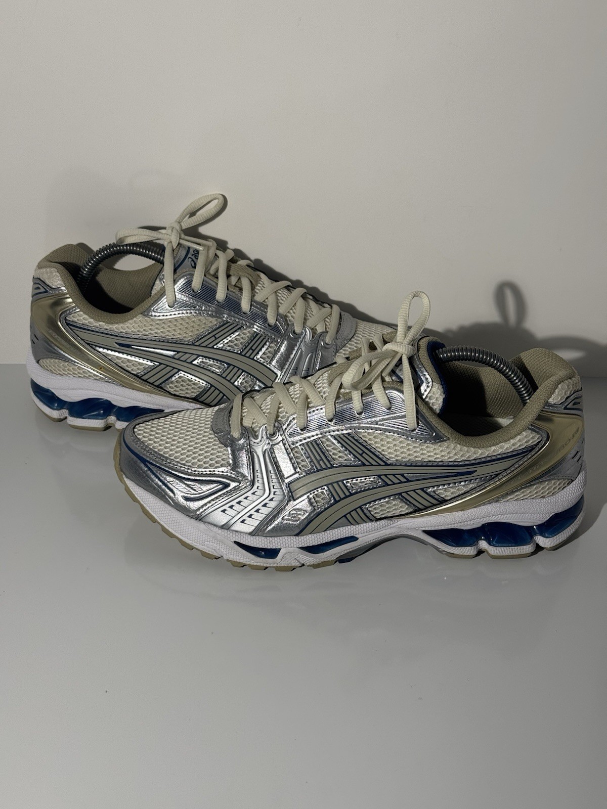 ASICS Gel Kayano 14 'Cream Pure Silver' 1201A019-105 Men's 9 Shoes Comfort Vnds ASICS Gel Kayano 14 'Cream Pure Silver' 1201A019-105 Men's 9 Shoes Comfort Vnds