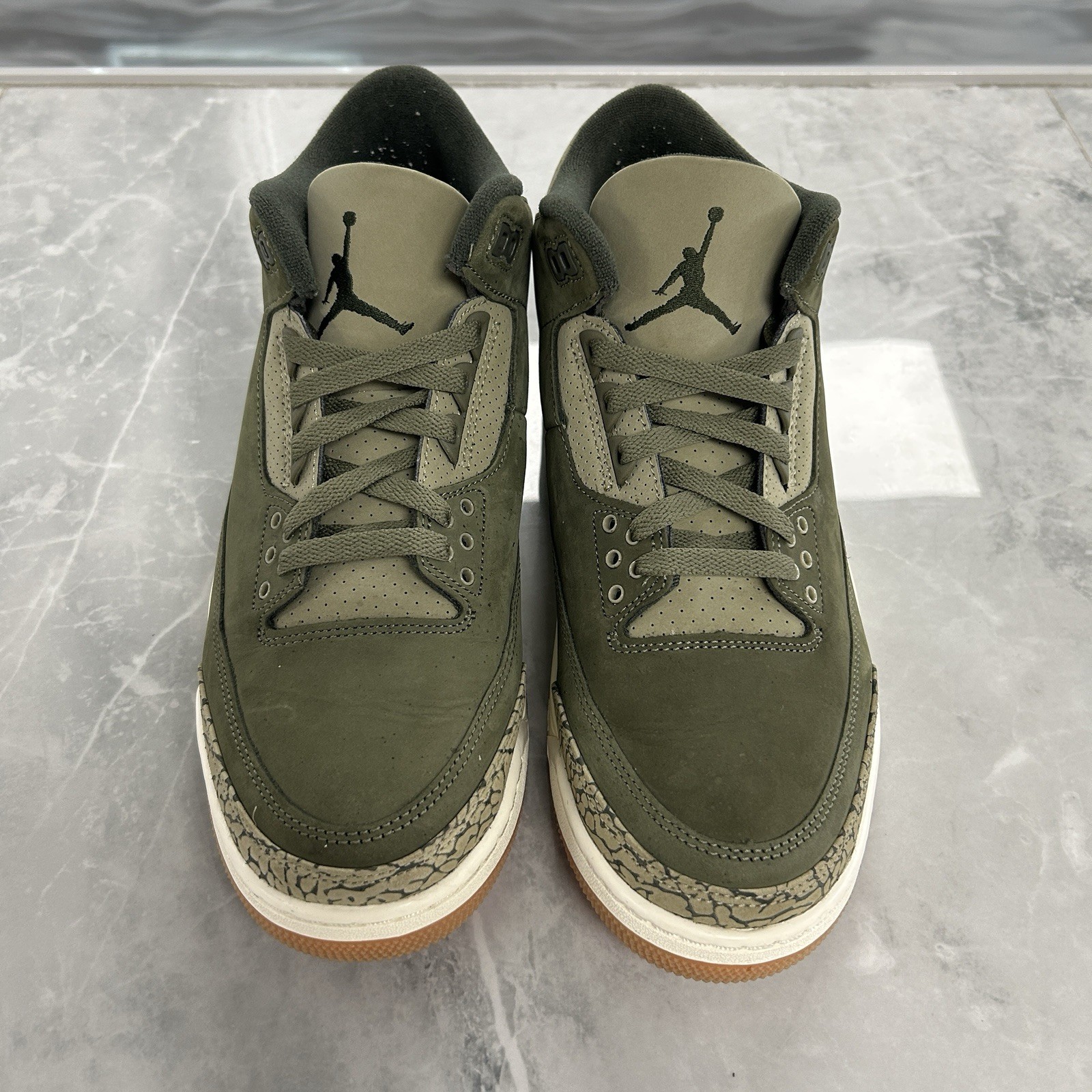 jordan 3 retro family affair (used no box) size 10m jordan 3 retro family affair (used no box) size 10m