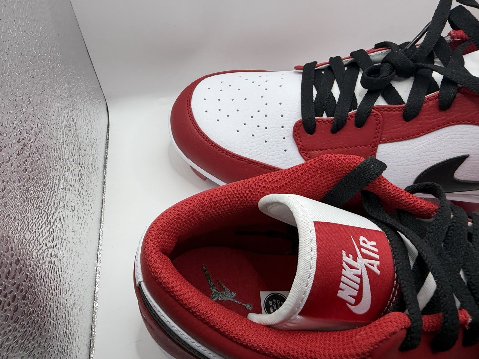 nike air jordan 1 low mcs chicago baseball cleats cj8524 611 men’s size 13 new nike air jordan 1 low mcs chicago baseball cleats cj8524 611 men’s size 13 new