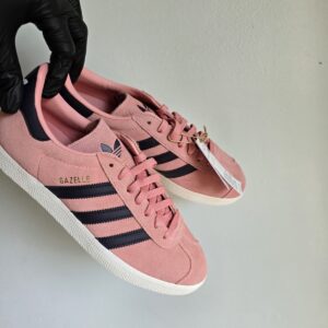 adidas gazelle 'glow pink aurora black' jh5388 size 9 brand new