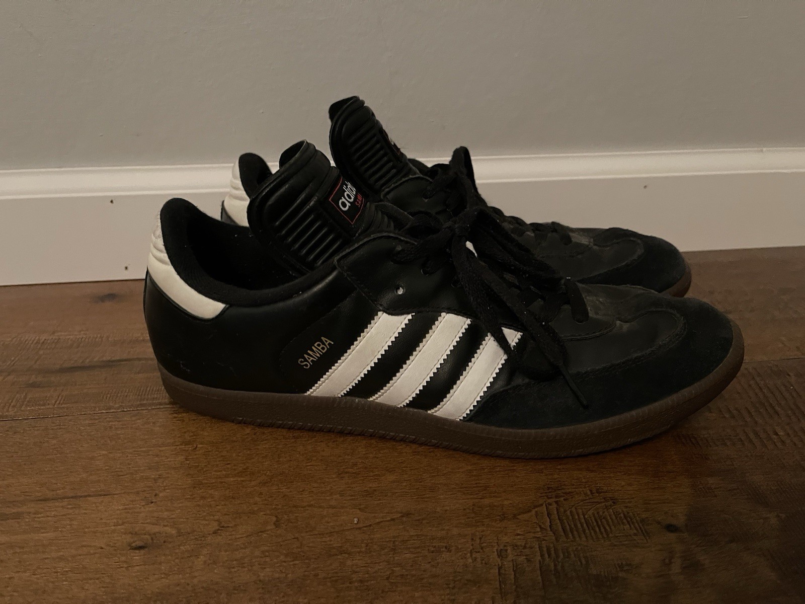 adidas samba classic black/white/black #034563 sneakers shoes men's 11.5 adidas samba classic black/white/black #034563 sneakers shoes men's 11.5