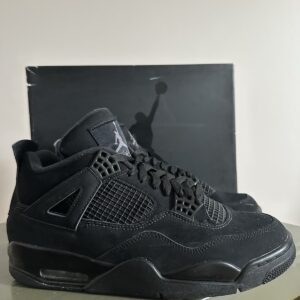 jordan air jordan 4 retro black cat 2020 cu1110 010 black low top sneaker