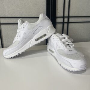 men's nike air max 90 white/white white wolf grey (cn8490 100) 8