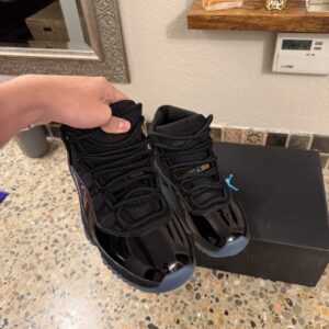 jordan air jordan 11 retro gamma blue 2025 black blue high top ct8012 047