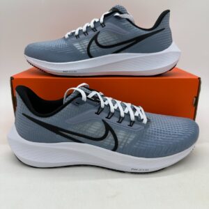 nike air zoom pegasus 39 men's size 10 gray white athletic shoes dh4071 401