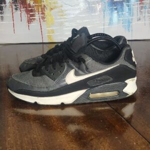 nike air max 90 shoes mens size 11 black white low top sneakers cn8490 002