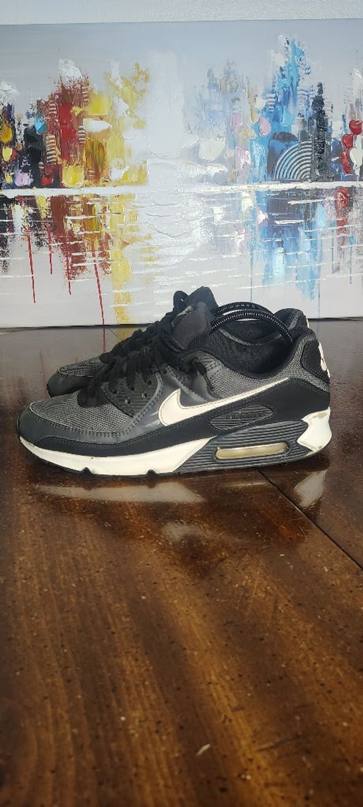 nike air max 90 shoes mens size 11 black white low top sneakers cn8490 002 nike air max 90 shoes mens size 11 black white low top sneakers cn8490 002