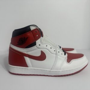 nike air jordan 1 retro high og heritage red white
