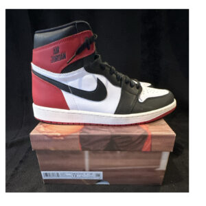 jordan air jordan 1 retro high og black toe reimagined black/white/red dz5485 1…