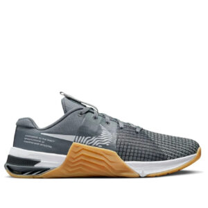 nike metcon 8 smoke gray gum mesh mens training sneaker do9328 002