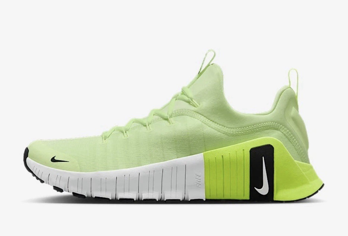 nike free metcon 6 workout shoes barely volt white black men's size 10 new nike free metcon 6 workout shoes barely volt white black men's size 10 new