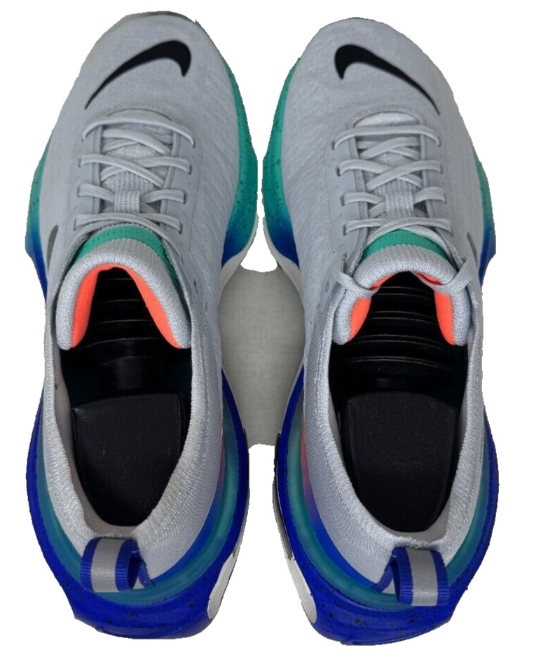 Nike Men's ZoomX Invincible Run 3 Lace Up Running Shoes Gray/Blue Size:9.5 167S Nike Men's ZoomX Invincible Run 3 Lace Up Running Shoes Gray/Blue Size:9.5 167S - Image 3
