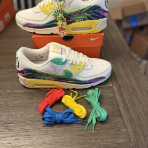 size 11 grateful dead x university of oregon x nike air max 90 grateful ducks