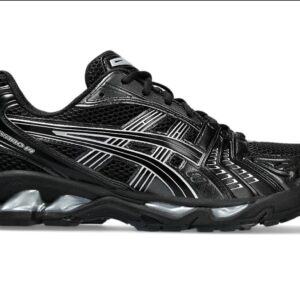 asics gel kayano 14 black pure silver 1201a019 006 mens new