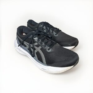 asics gel kayano 30 shoes men's 8.5 black running athletic distance gym sneakers