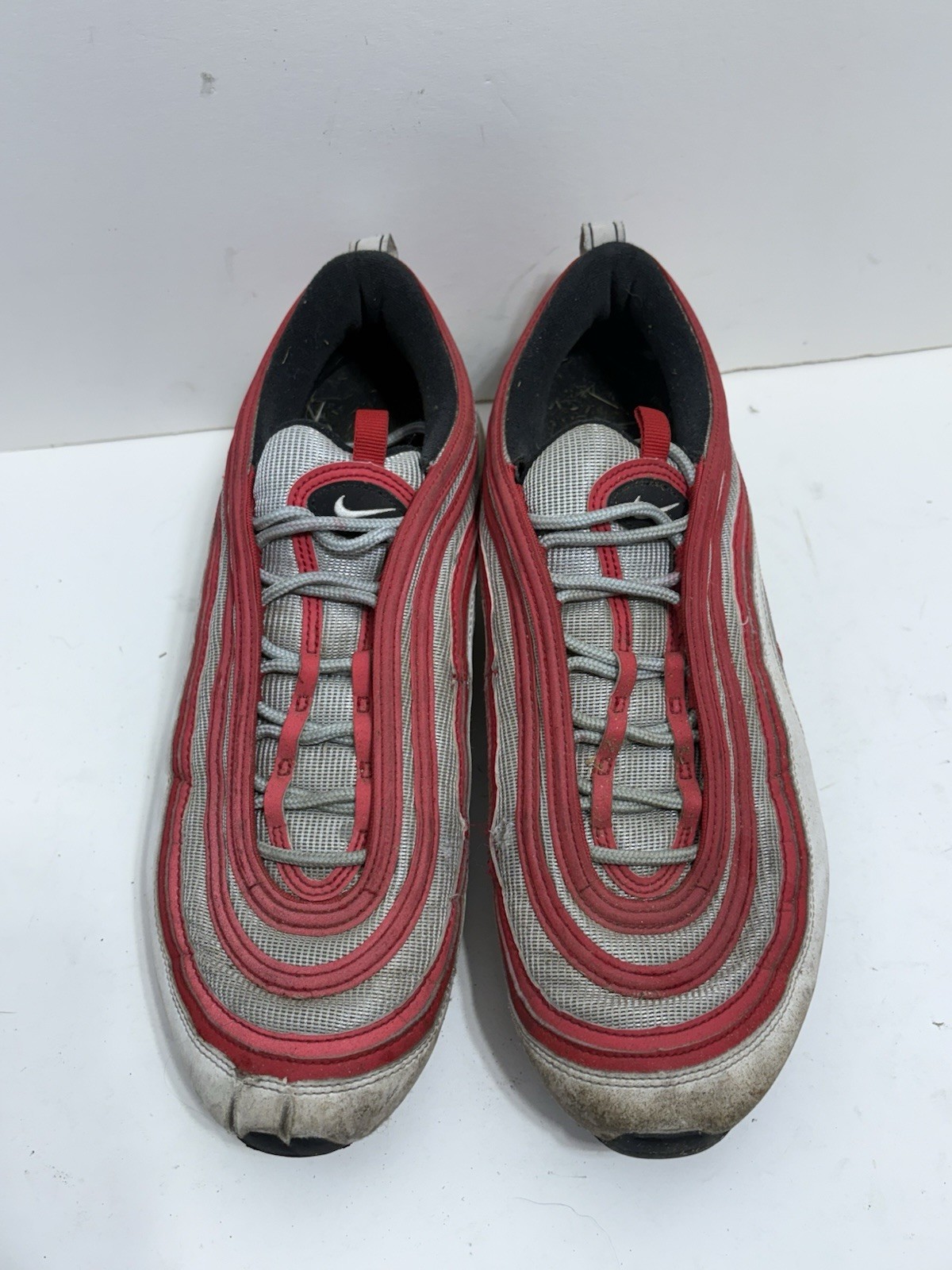 Nike Air Max 97 Men’s Red White Size 11.5 No Box READ Nike Air Max 97 Men’s Red White Size 11.5 No Box READ - Image 2
