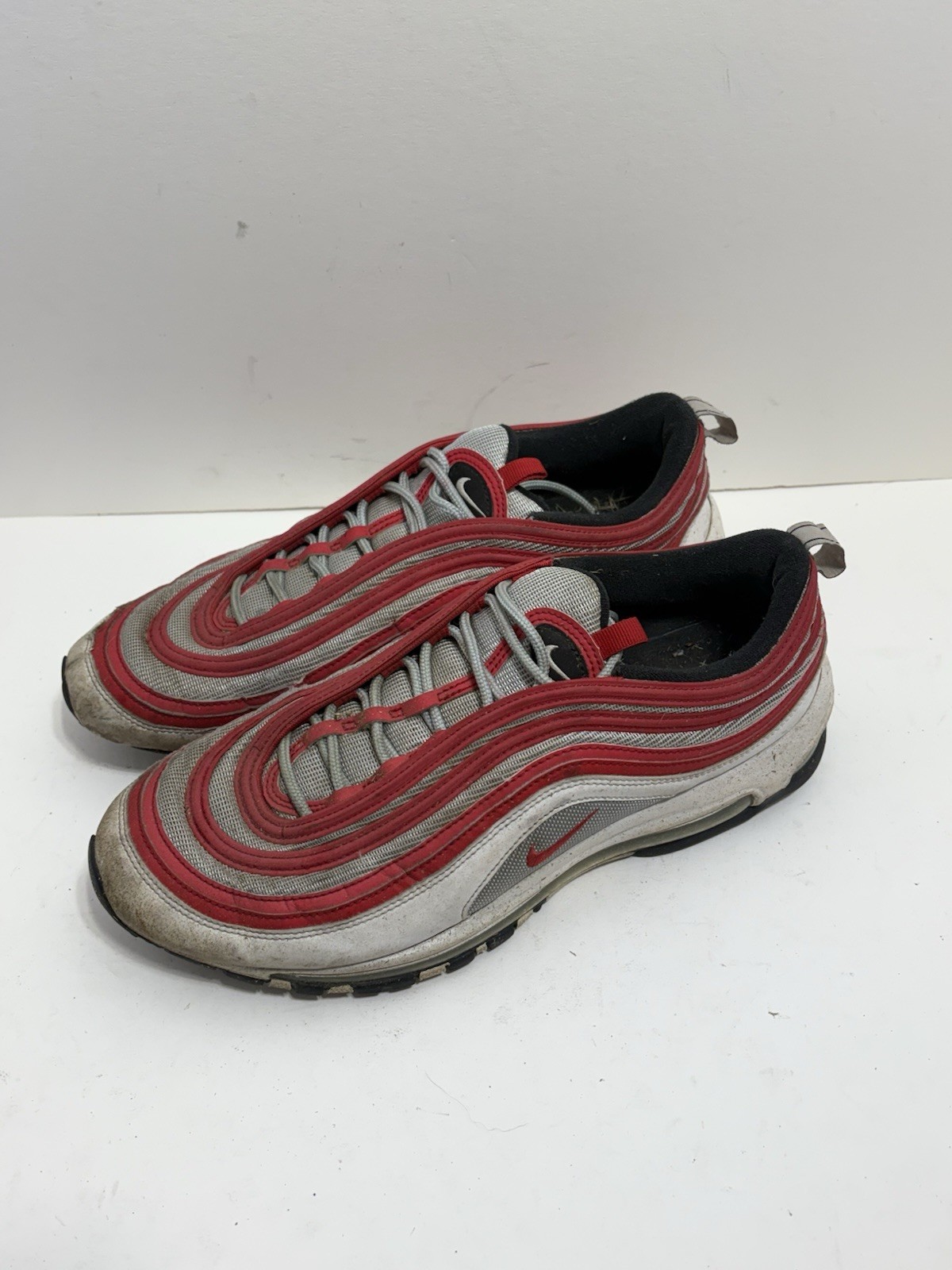 Nike Air Max 97 Men’s Red White Size 11.5 No Box READ Nike Air Max 97 Men’s Red White Size 11.5 No Box READ - Image 3