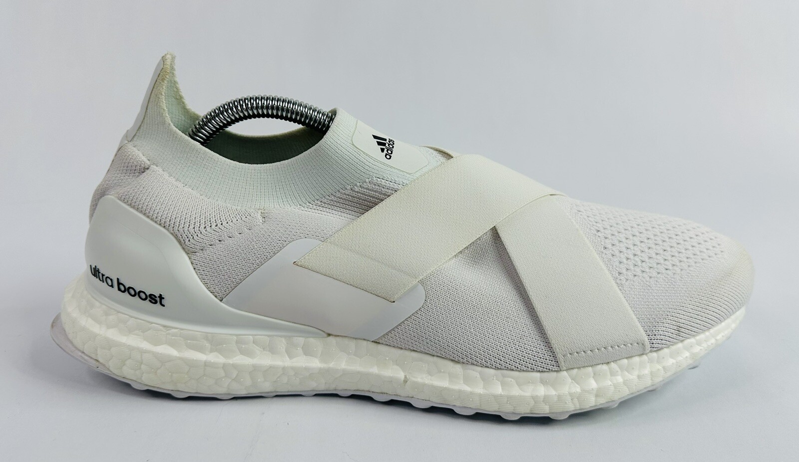 adidas UltraBoost DNA Slip-On White Parley Men's 10.5 Running Shoes GX5083 Used adidas UltraBoost DNA Slip-On White Parley Men's 10.5 Running Shoes GX5083 Used - Image 2