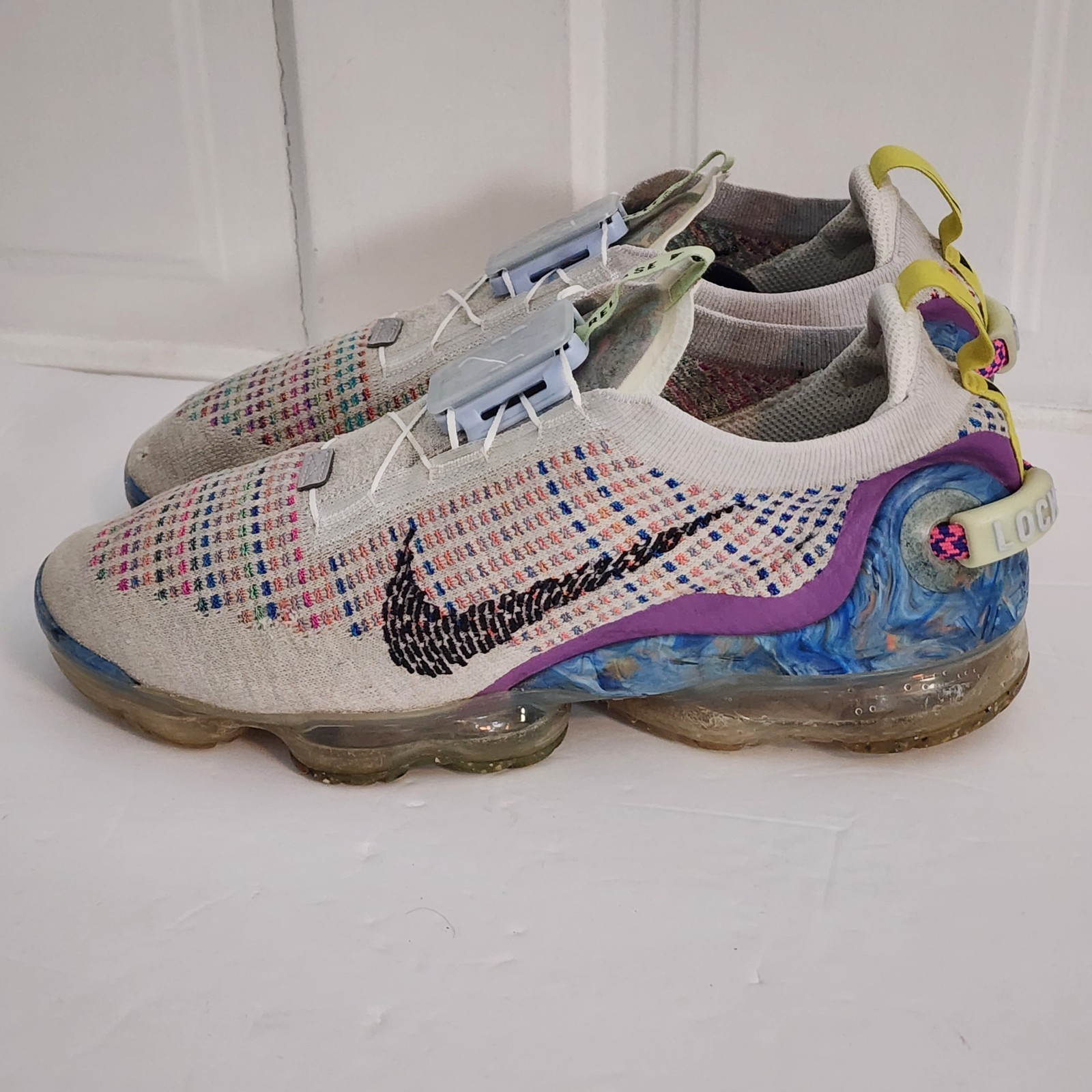 Nike Air VaporMax 2020 Flyknit CJ6740-001 Men's Size 10 Multi-Color Nike Air VaporMax 2020 Flyknit CJ6740-001 Men's Size 10 Multi-Color - Image 2