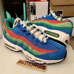 NEW Nike Air Max 95 Running Club Blue Green DH2718 400 patta 97 sz Mens 8