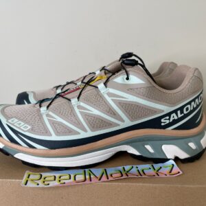 Salomon XT-6 Oxford Tan Carbon Clearly Aqua Mens L47737400