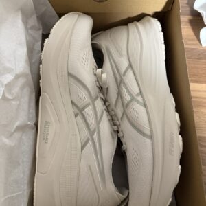 ASICS Gel-Kayano 32 Oatmeal Meteor Grey Men's Cushioned Mesh Running Sneakers