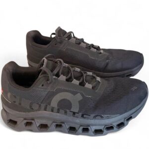 On Running Cloudmonster - All Black Mens 8.5/Women's 10 Running Shoes EU42/UK8