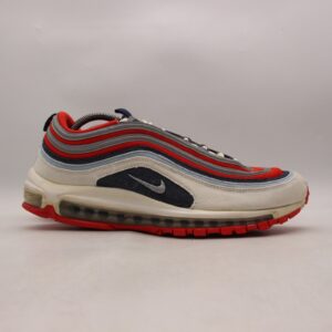 Nike Air Max 97 Chile Red-Metallic Silver-White USA Denim Men's 12 DJ5171-600