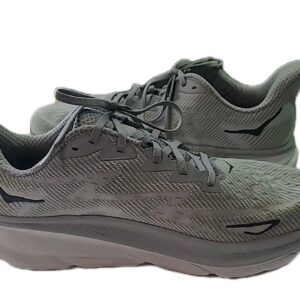 Hoka One One Clifton 9 Mens Size 13 D Gray Sneakers 1127895 Running Walking Shoe